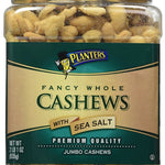 Planters Fancy Whole Cashews, Salted, 33 Ounce Jar