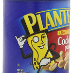 Planters Cocktail Peanuts, Lightly Salted, 16 Ounce Canister (Pack of 6)